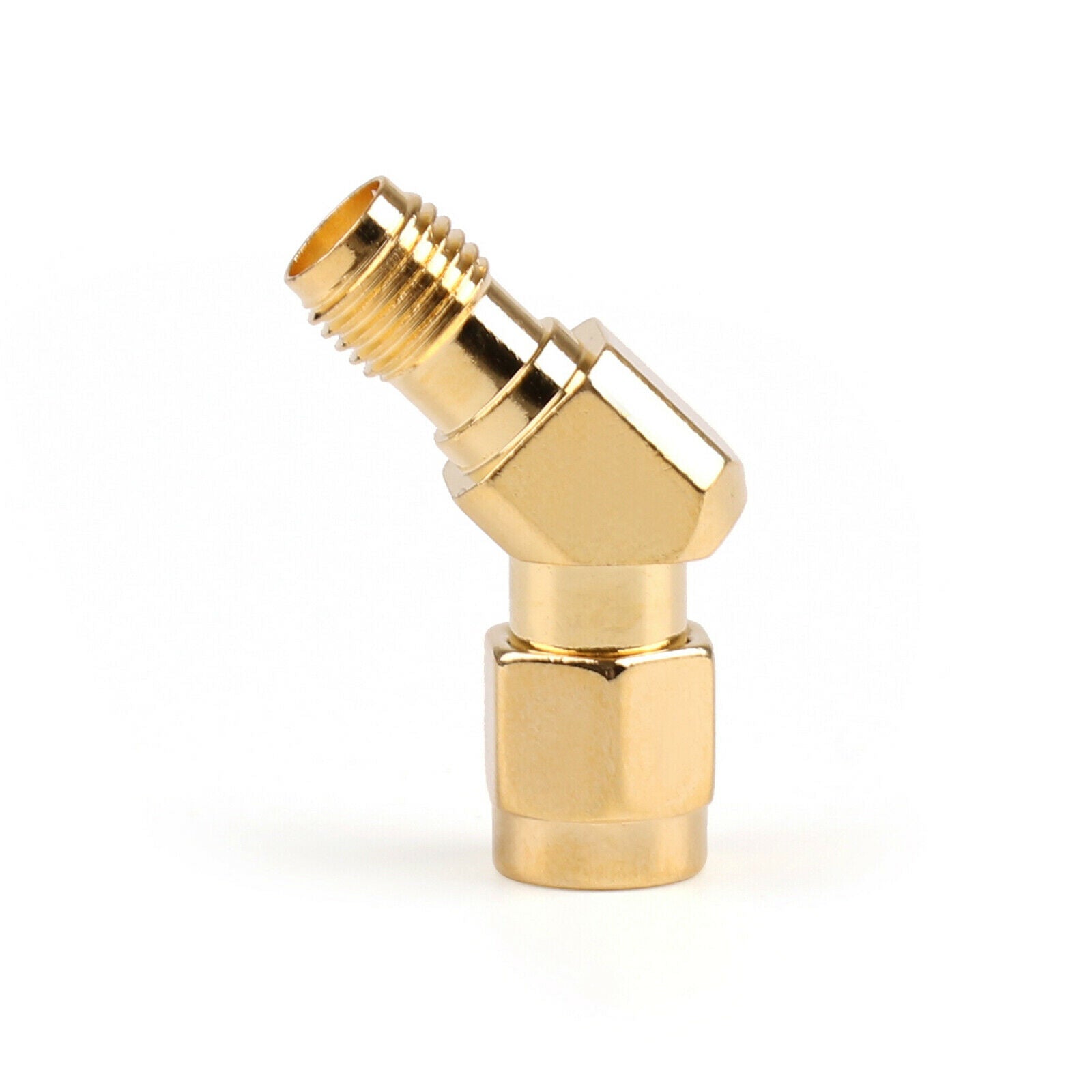 10Pcs SMA Male to SMA Female 45 Degree 135¡ãAdapter Connector For FPV Antenna CA