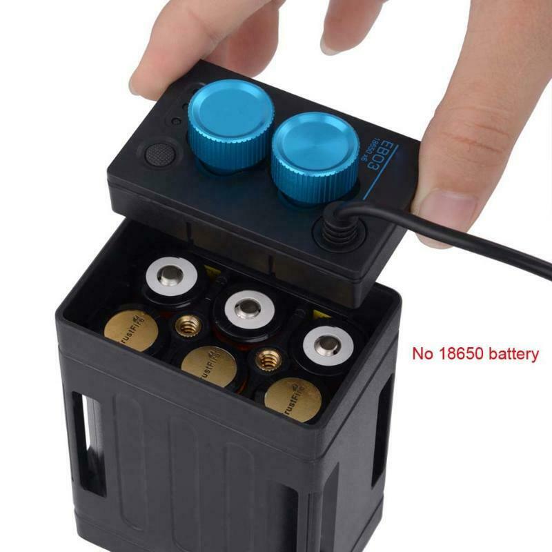 5V 8.4V 6x 18650 Waterproof Battery Pack Box Case Cover For Cellphone Bike Lamp