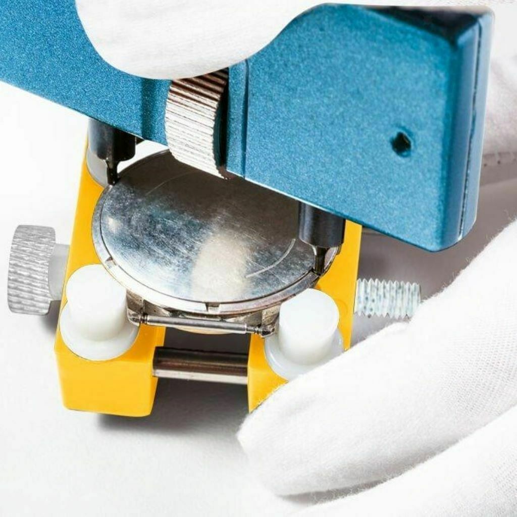 8 Pieces Professional Watchmaker Repair Kit Watch Back Cover Remover Holder