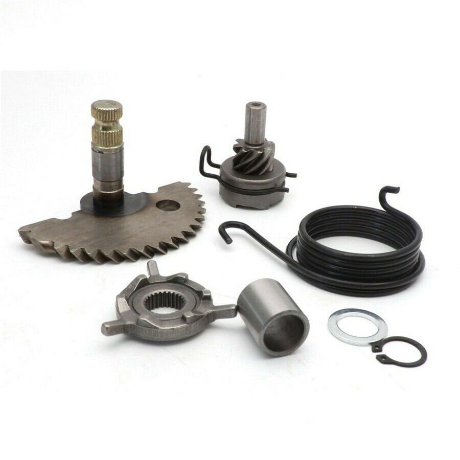 Kick Start Gear Kits with Spring Idle Gear Shaft for gy6 50cc 60cc 80cc 139qmb