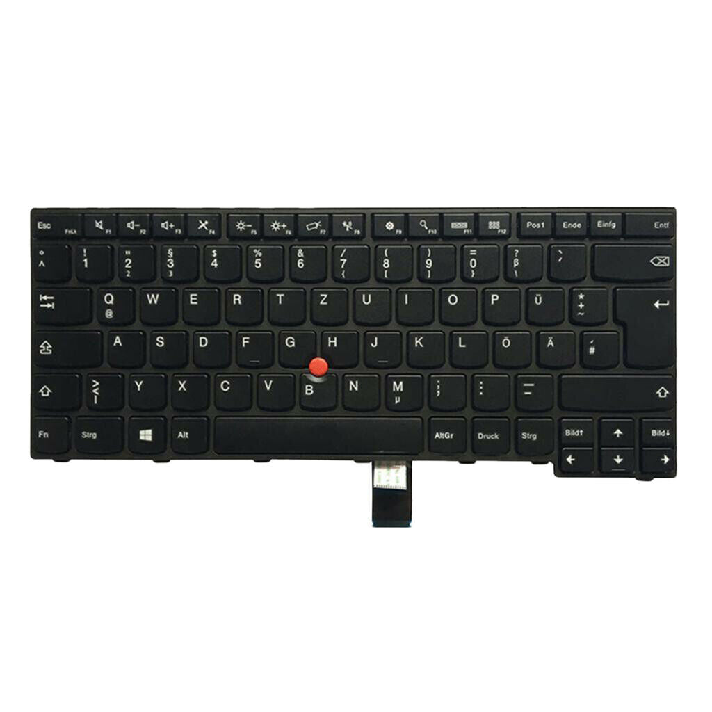 New Laptop Keyboard Replacement German for Edge E450 E455 E450C W450 Black