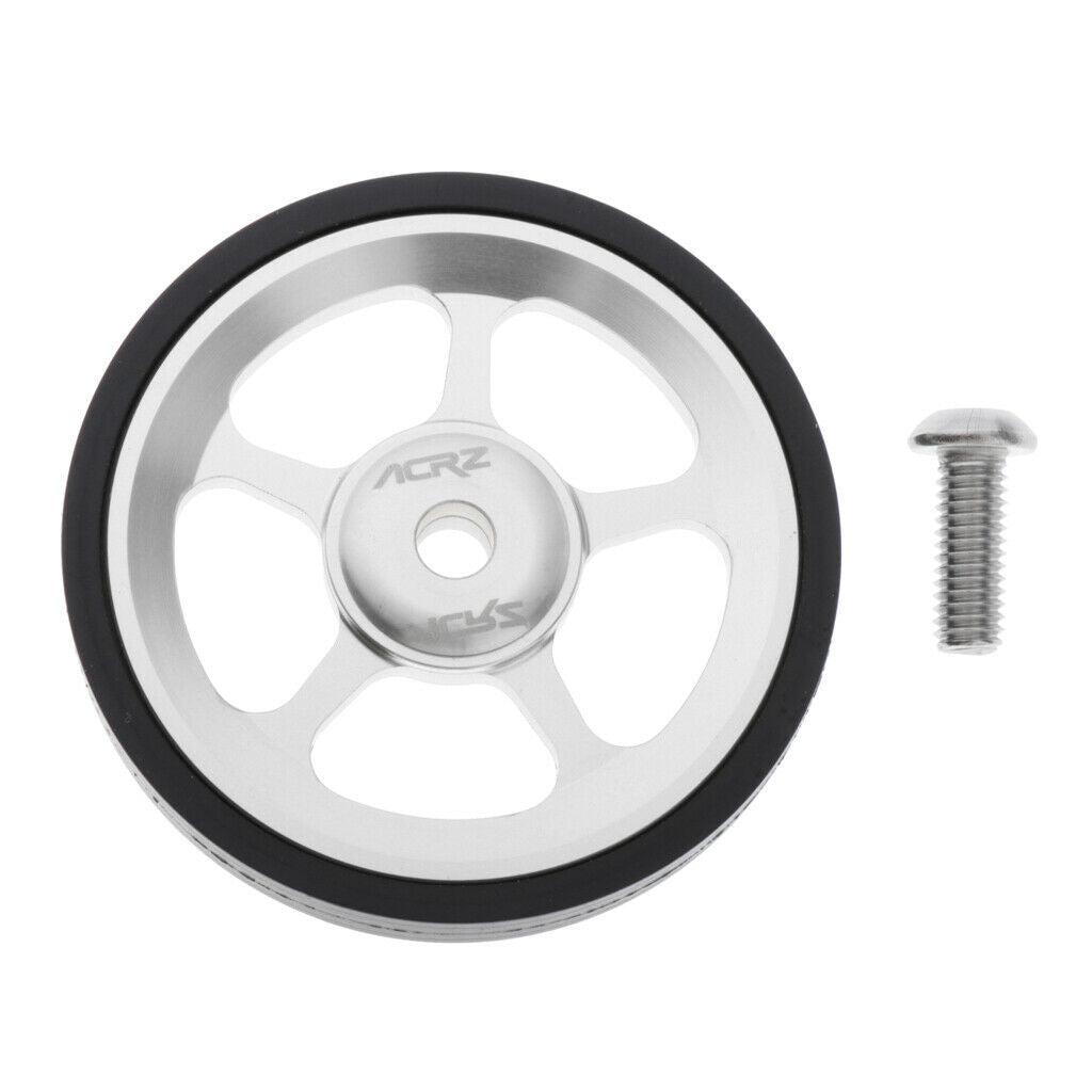 2 Pieces Alloy Easy Wheel for Brompton Folding Bike Parts Wheel Components