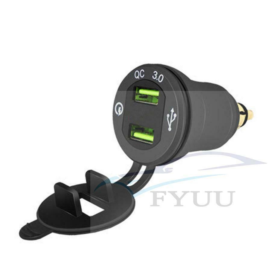 Motorcycle Charger Plug Socket Cigarette Lighter Adapter Display For BMW F800GS