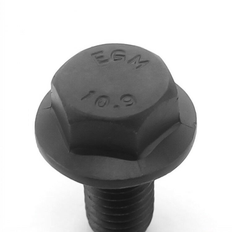 2pcs Saw Blade Bolt M8 x 20mm Thread Hex Head Flange Cap Screws [M1]