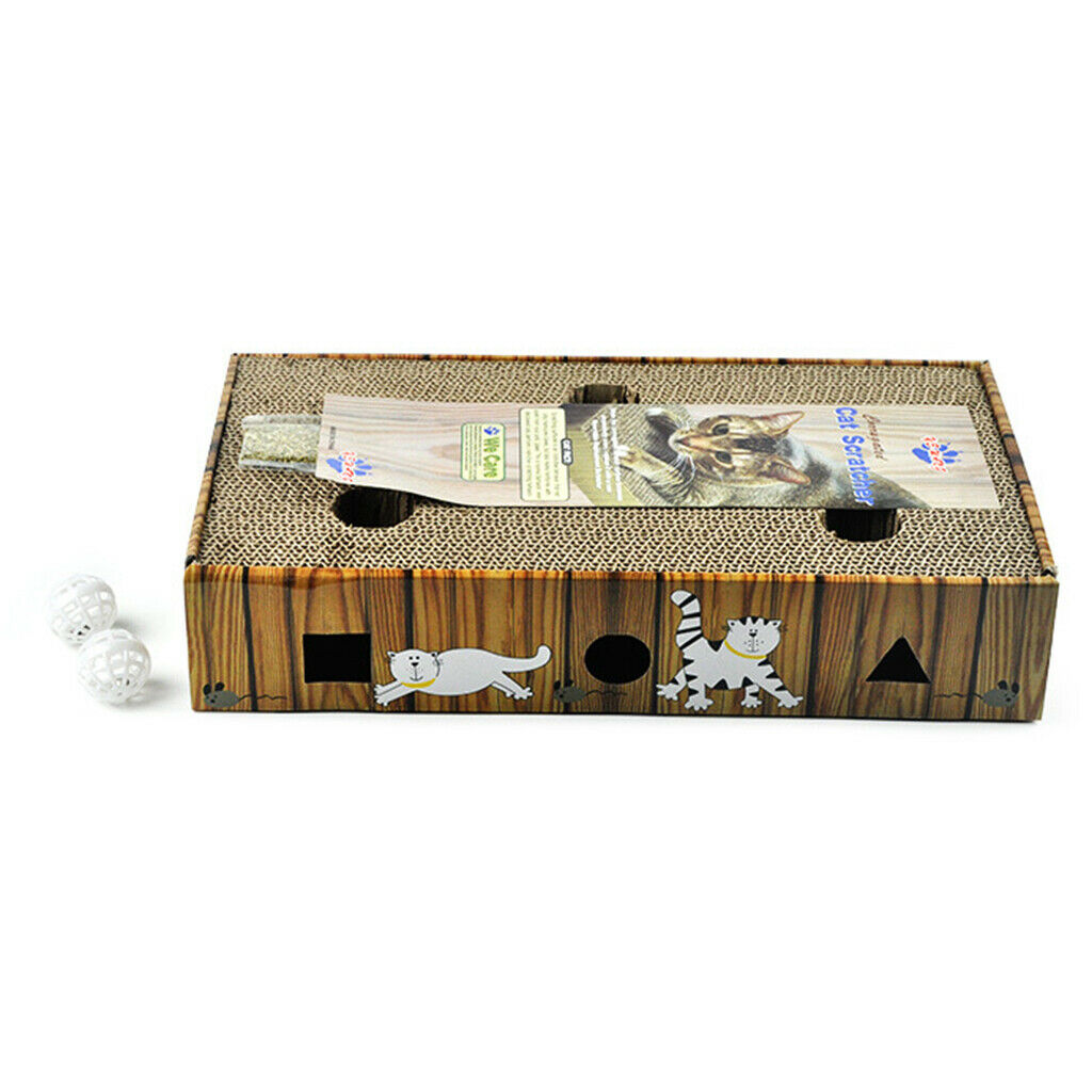 Cat Scratching Board Play Grinding Claw Toys For Small Large Cat Kitten
