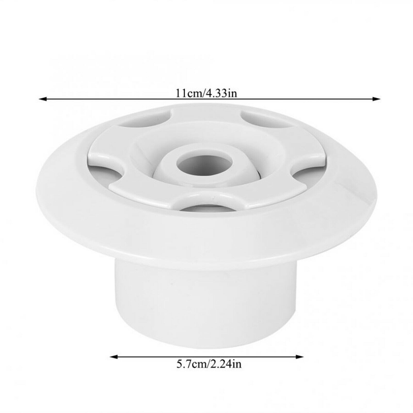 2in 360 Degree Swimming Pool Spa Massage Eyeball Nozzle Outlet Massage