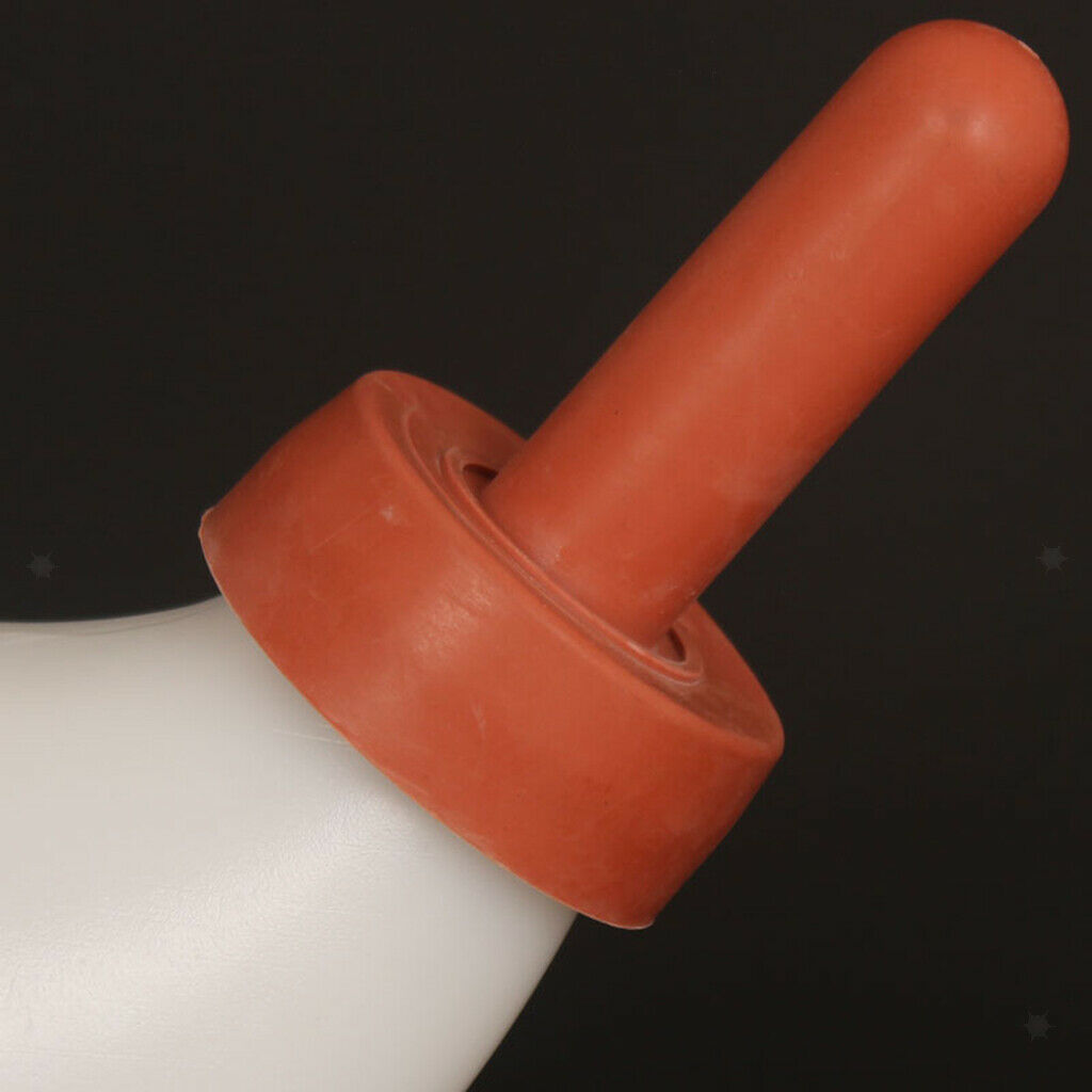 Calf Lamb Milk Feeder Bottle with Handle&Teat/for 2 Quart Bottle to Feed