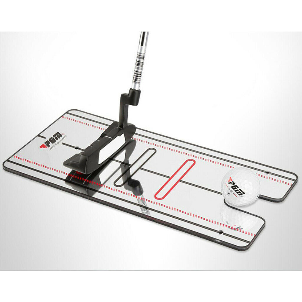 12x6'' Golf Putting Mirror Golf Technique Alignment Beginner Learning Device