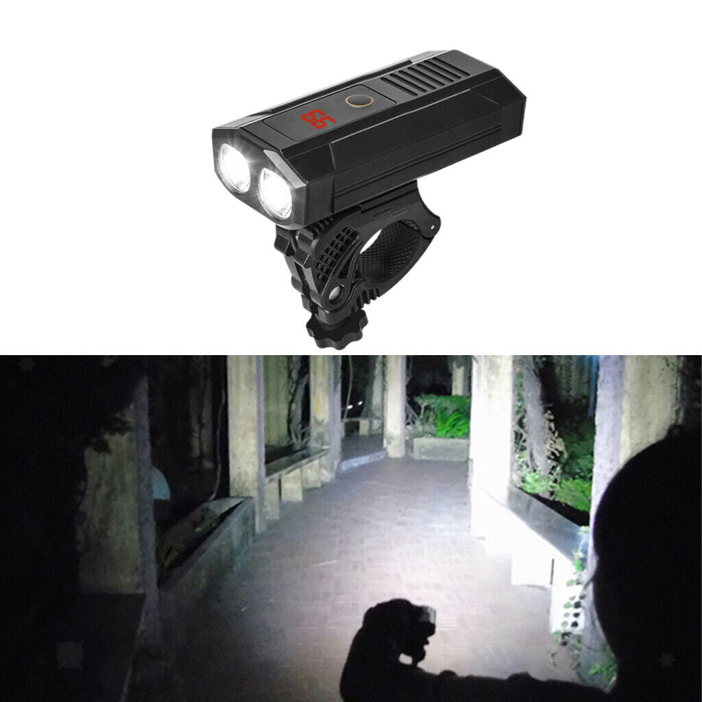 USB Bike Head Light Super Bright Bicycles Headlight Emergency Lighting