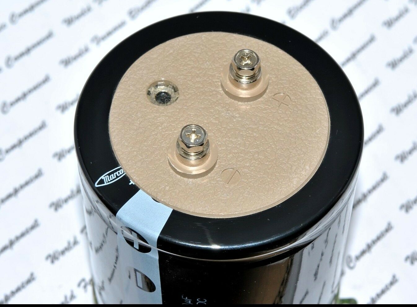 1pcs - MARCON BWP 6800uF 400V Screw Terminal Electrolytic Capacitor