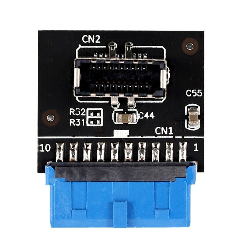 Computer Motherboard USB 3.0 Front 19-Pin to 3.1 Type-C Front Panel Header TX6H2
