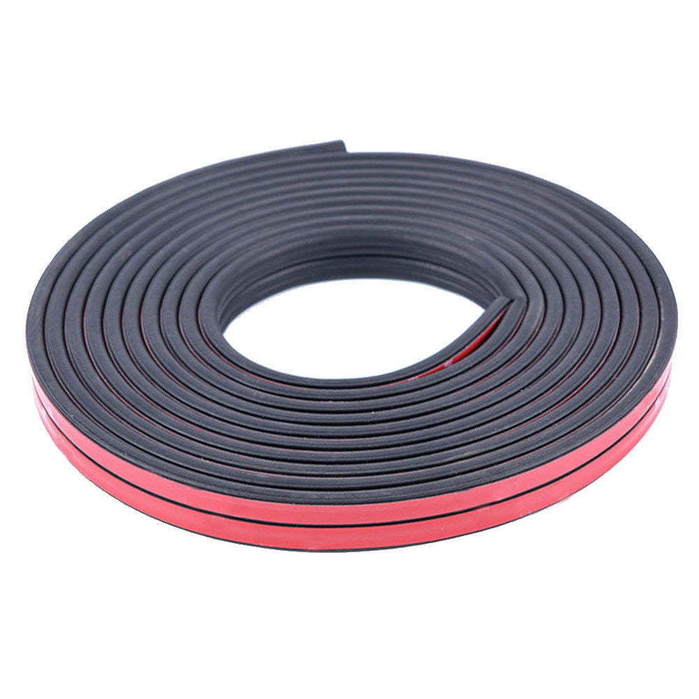 B-Shape Rubber Car Door Seal Strip Hood Trunk Edge Weatherstrip Moulding Trim
