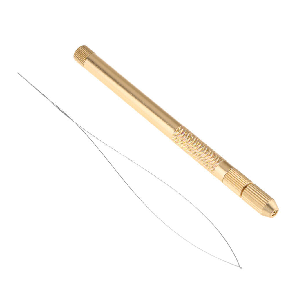 Ventilating Latch Pulling Hook Needles And Holder Kit for Making Lace Wig Hair .
