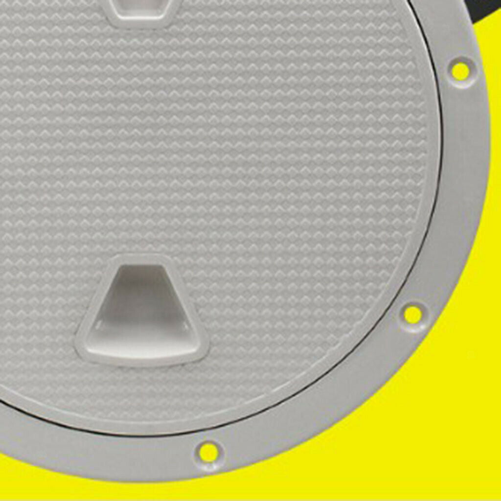 ABS Plastic Non Slip Round 8" Deck Inspection Hatch For Marine Water Tight