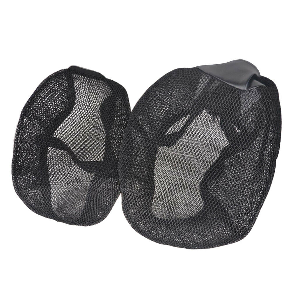 2 Pieces Of Motorcycle Seat Covers In Breathable Fabric With Breathable Thermal