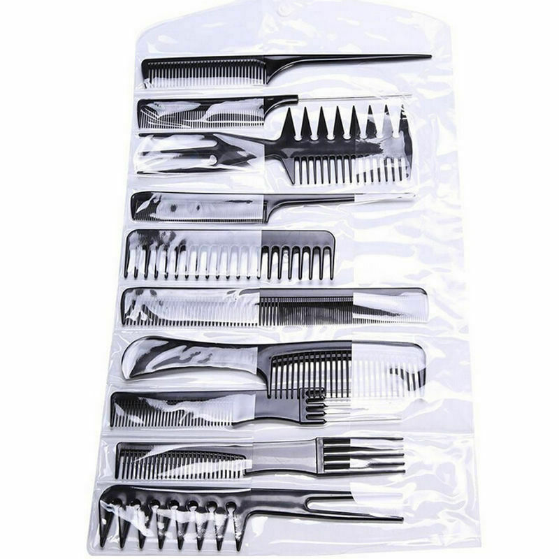 12x 1.6x9 cm Hair Grip Curlers Rollers Styling Tool with 10pcs Hair Comb Kit