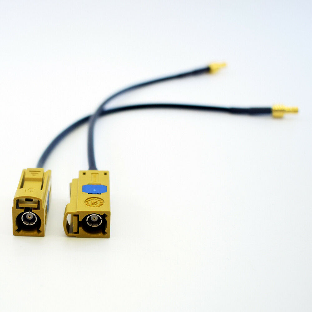 10pc Fakra Female K to SMB Male Radio Extension Cable 6" for XM Sirius Satellite