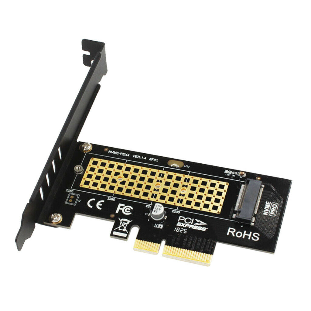 4x M.2 to PCIe Adapter,  M2 HDD to PCI-e 3.0 x4 Gen3 Host Expansion Card