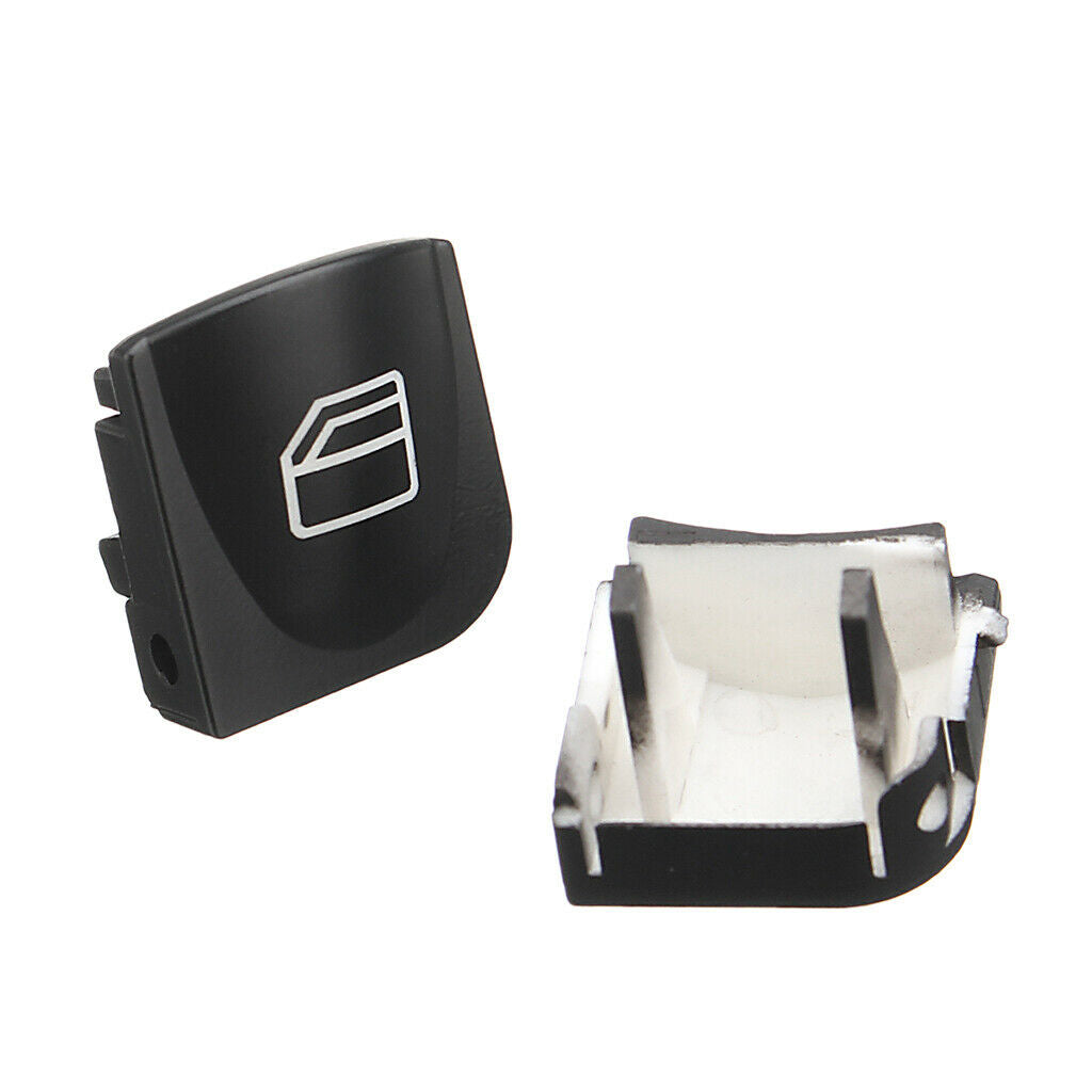 2pcs Power Window Switch Console Cover Caps for Mercedes W203 C-CLASS C320