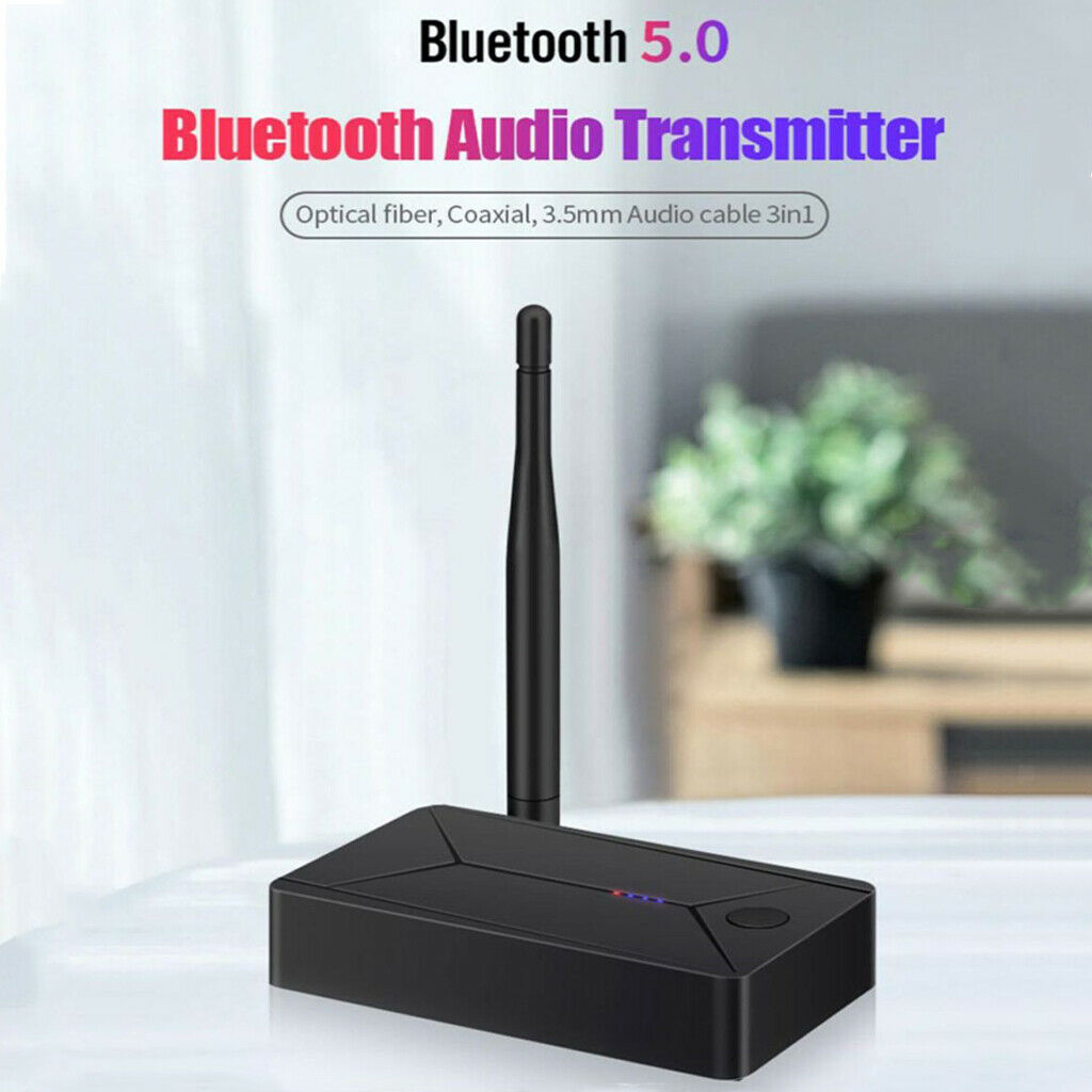 Coaxial Optical Fiber SPDIF Wireless Adapter 3.5mm Bluetooth 5.0 Transmitter