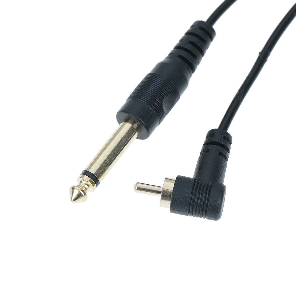 Black Silicone Tattoo Clip Cord Wire Cable For Machine Gun Kit Set Sup JC.l8