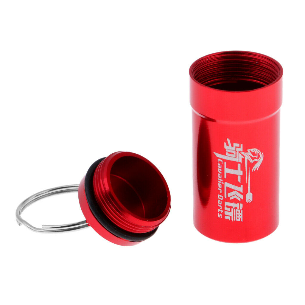 5pcs Aluminum Dart Accessories Case Dart Box Wallet Storage with keyring
