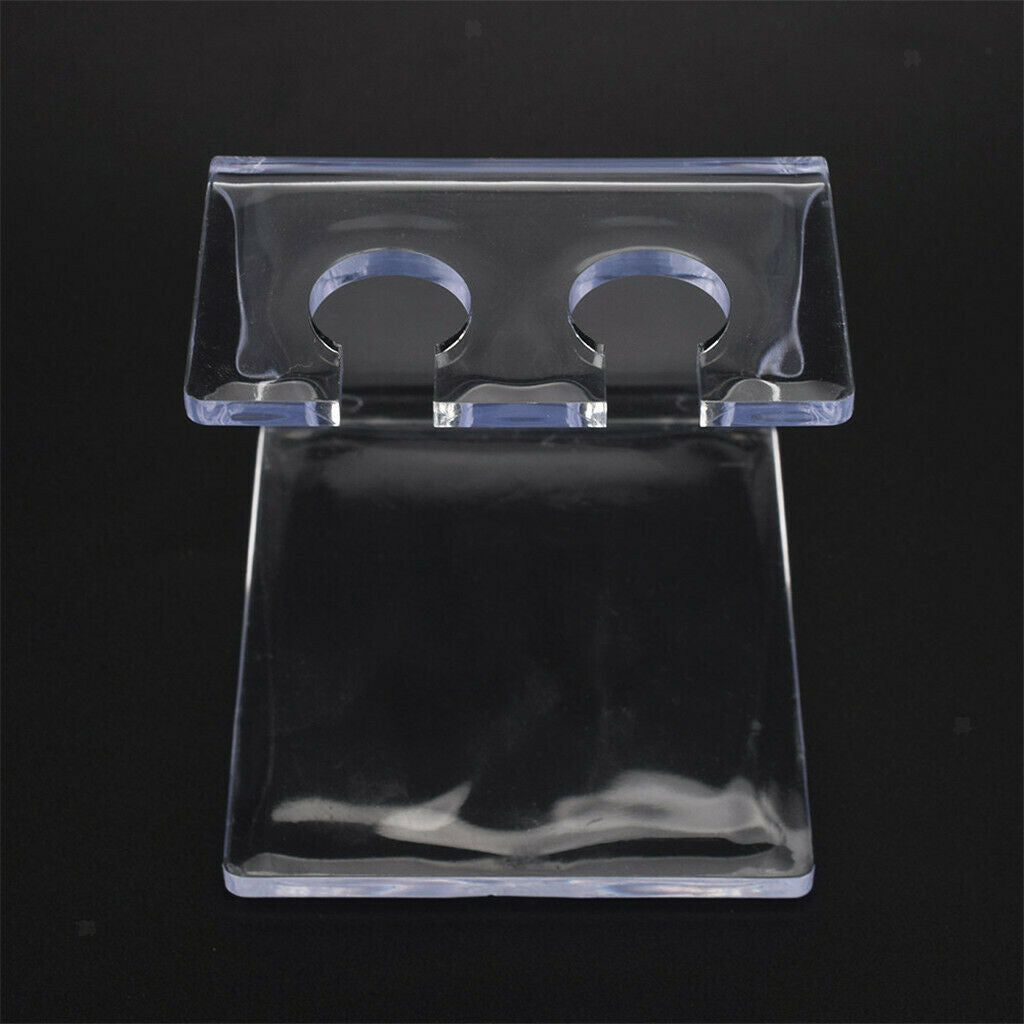 Acrylic Tattoo Machine Gun Holder Stand Supply for Body Art Supply Clear