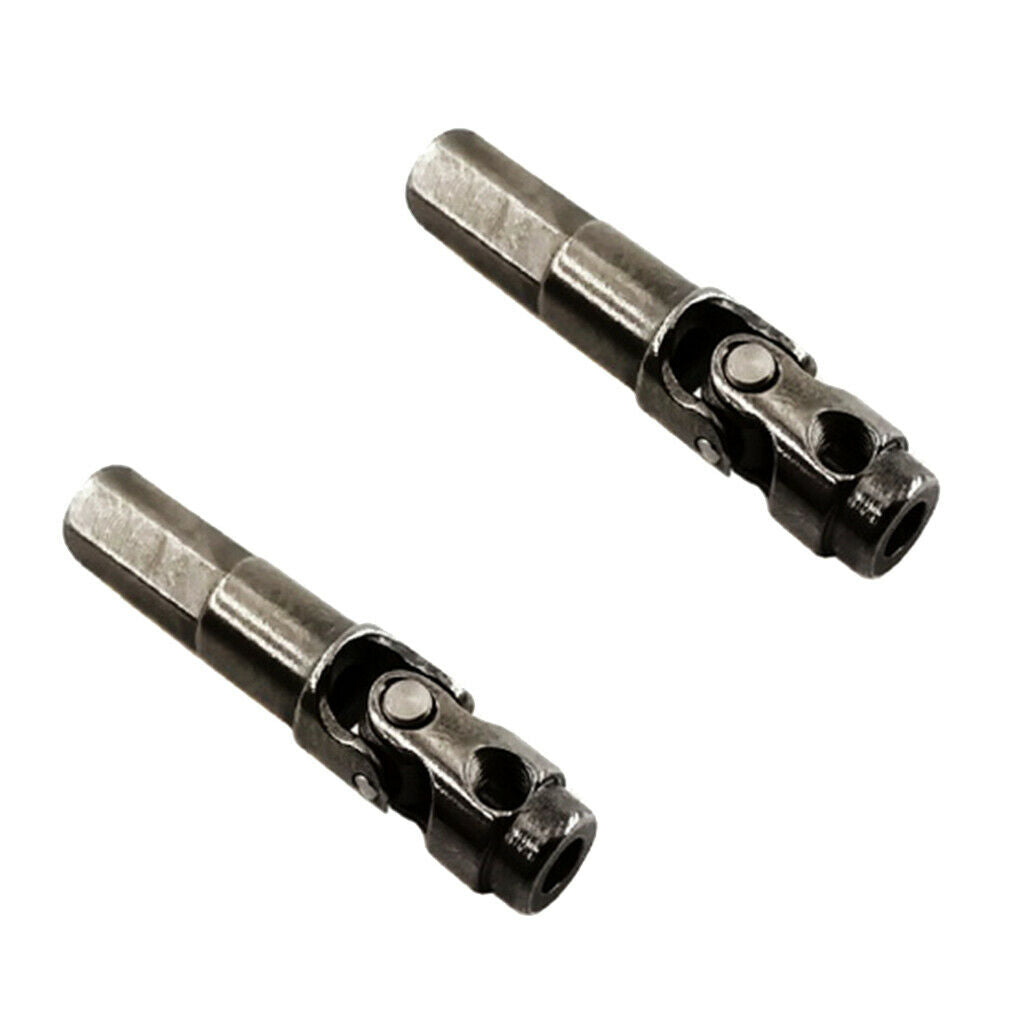 2 Pieces Drive Shaft Joint for WPL B24 C14K C24K C-34KM Car Upgrade Accs