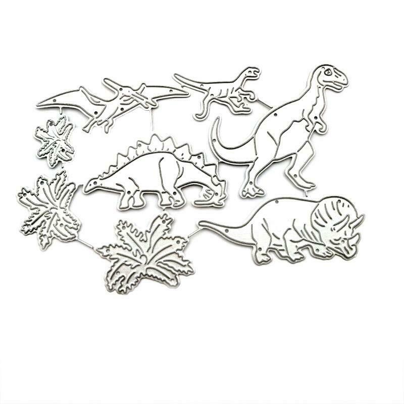 Dinosaur Metal Cutting Dies Stencil DIY Scrapbooking Album Paper Card Template