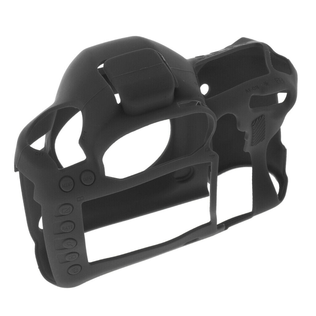 Detachable Silicone Camera Protective Case Cover for Canon 5DMARKIV Black