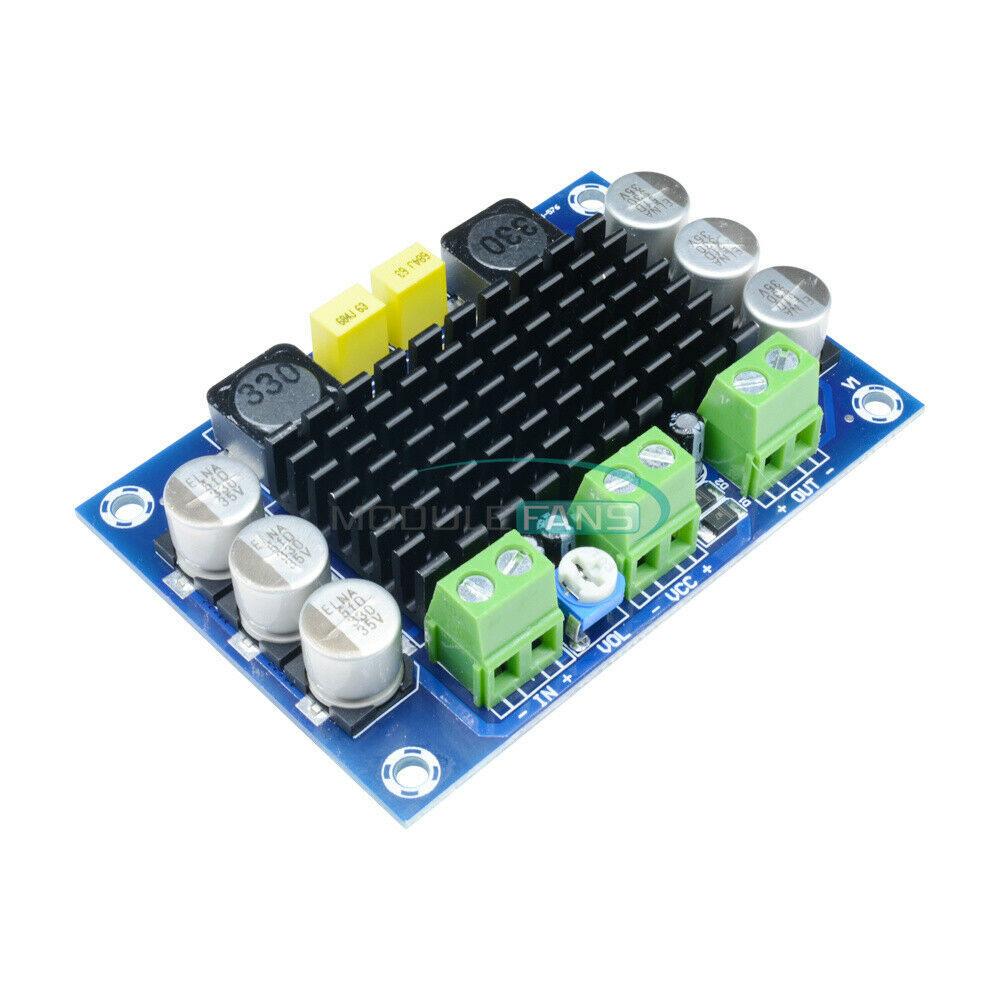 DC 12V 24V 100W TPA3116 D2 DA Mono Channel Digital Power Audio Amplifier board
