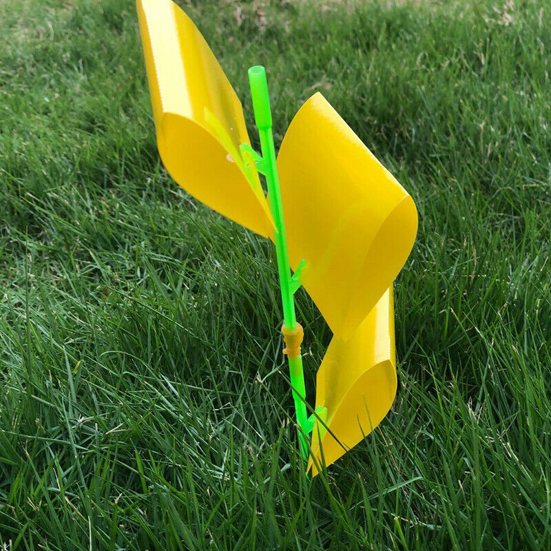 15PCS Traps Bugs Sticky Board Dual-Sided Yellow Sticky Traps Flying Plant.l8