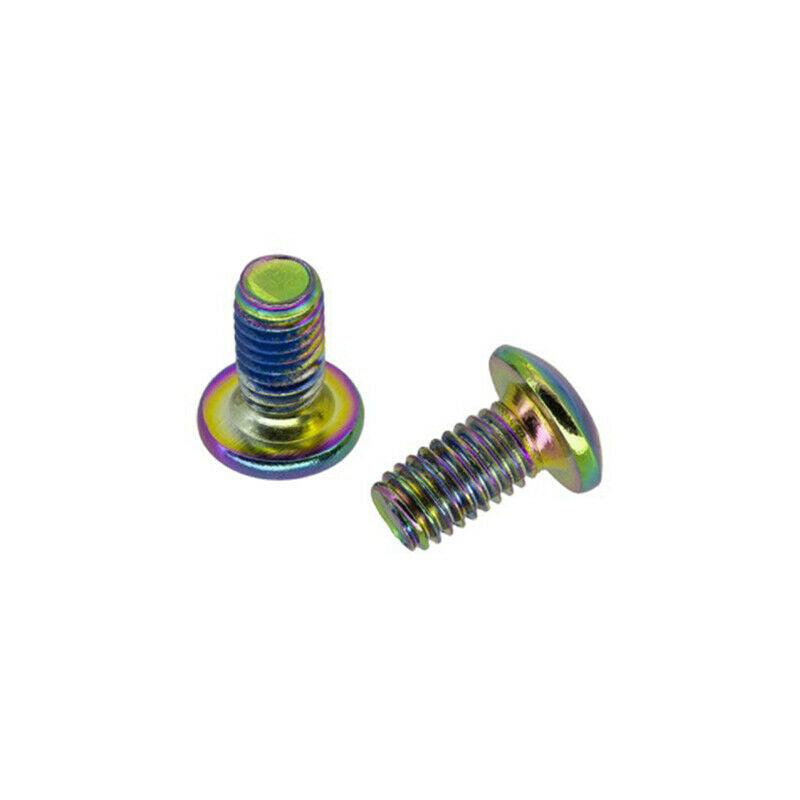 12Pcs Bicycle Brake Disc Screws Colorful Rotor Bolts Cycling Fixing Acces.l8