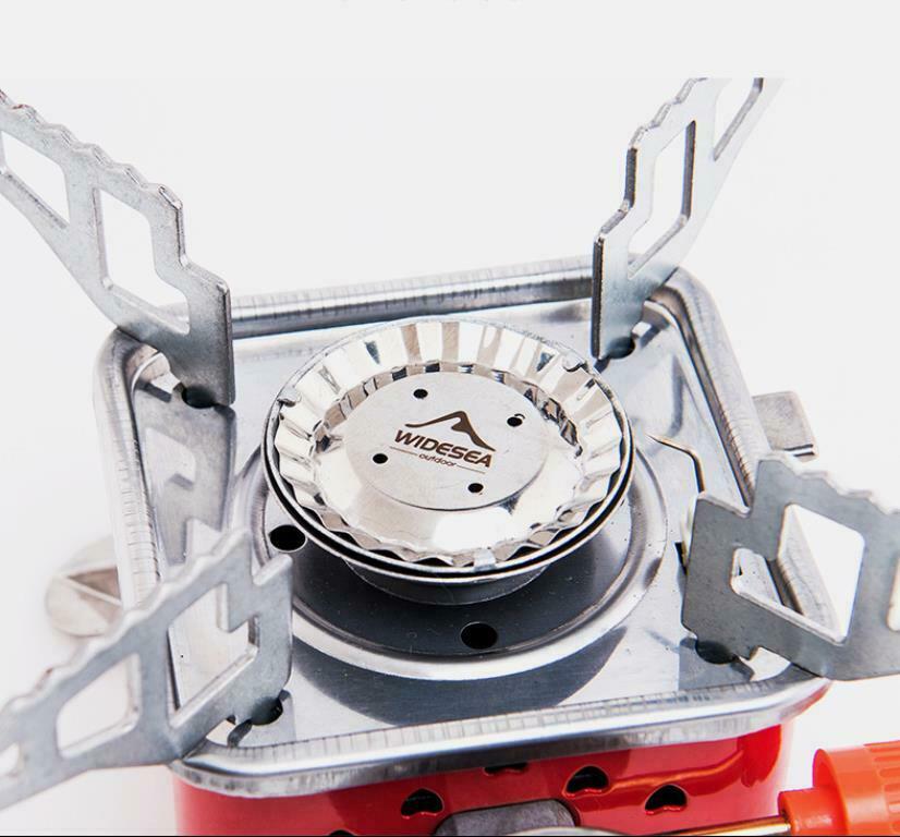 Outdoor Camping Gas Stove Portable Burner Picnic Foldable w/ Piezo Ignition4000W