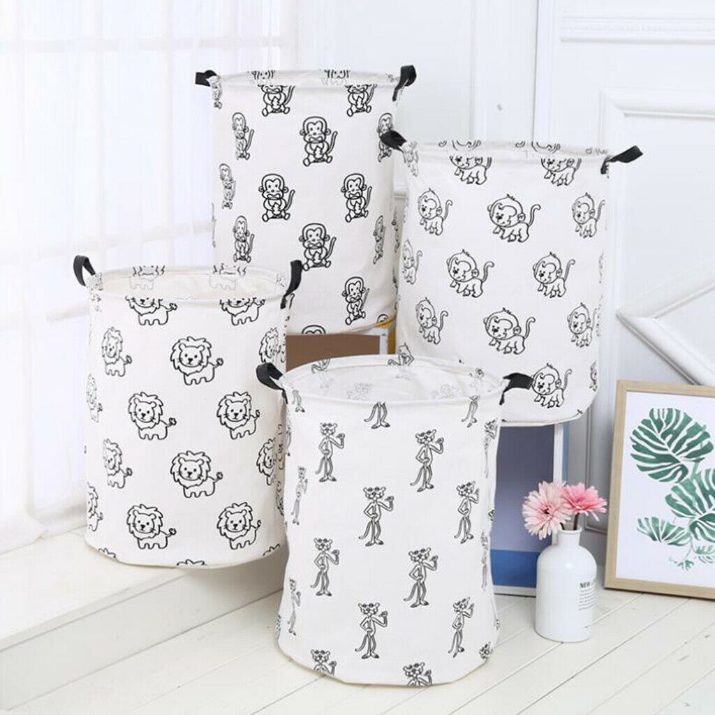 Children Room Toys Storage Basket Hamper Organizer Multiple Tiger