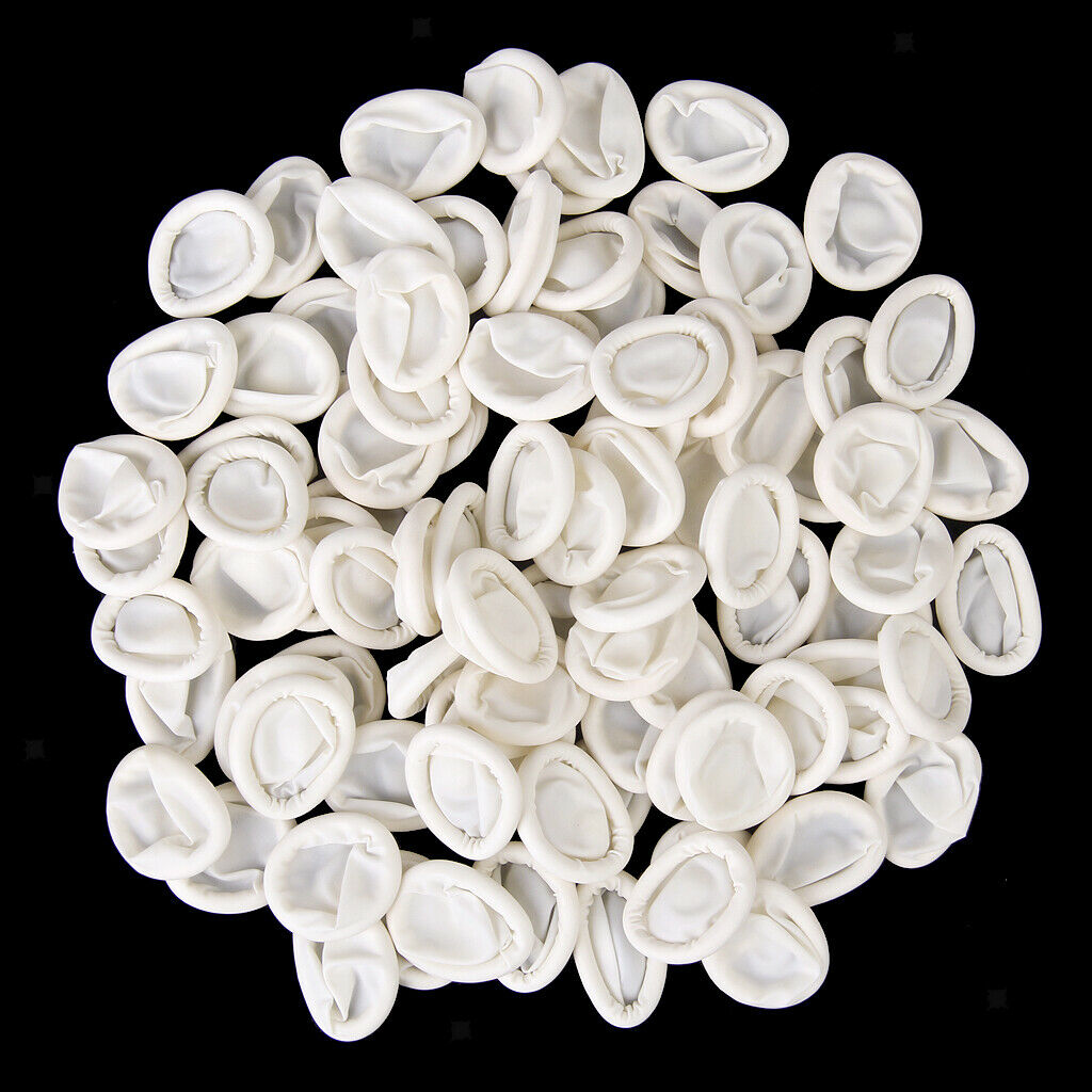 Lots 230 Disposable Finger Fingertips Cots for Nail Art Electronic Repair