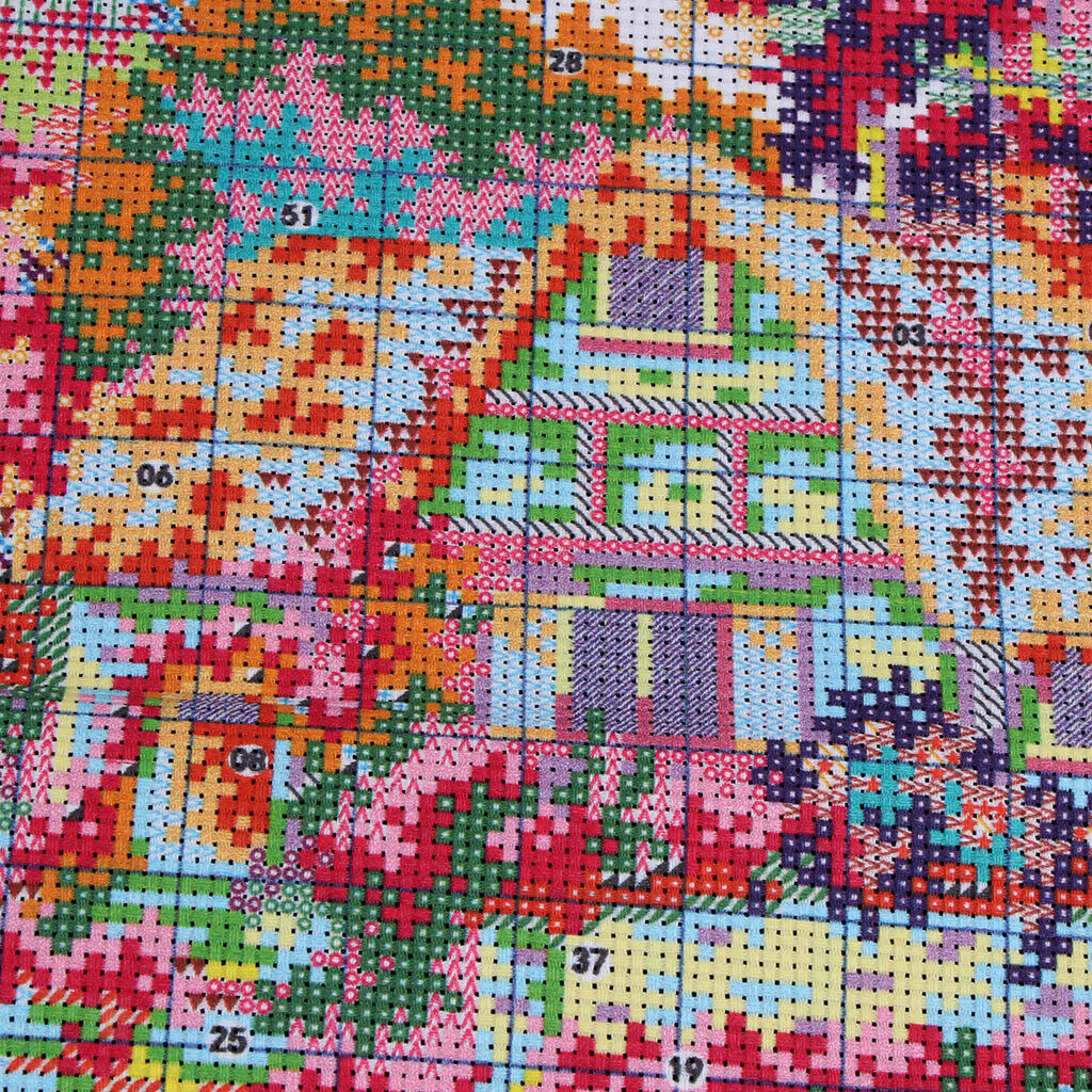 Cross stitch kit, cotton embroidery pictures, embroidery cross stitch kit,