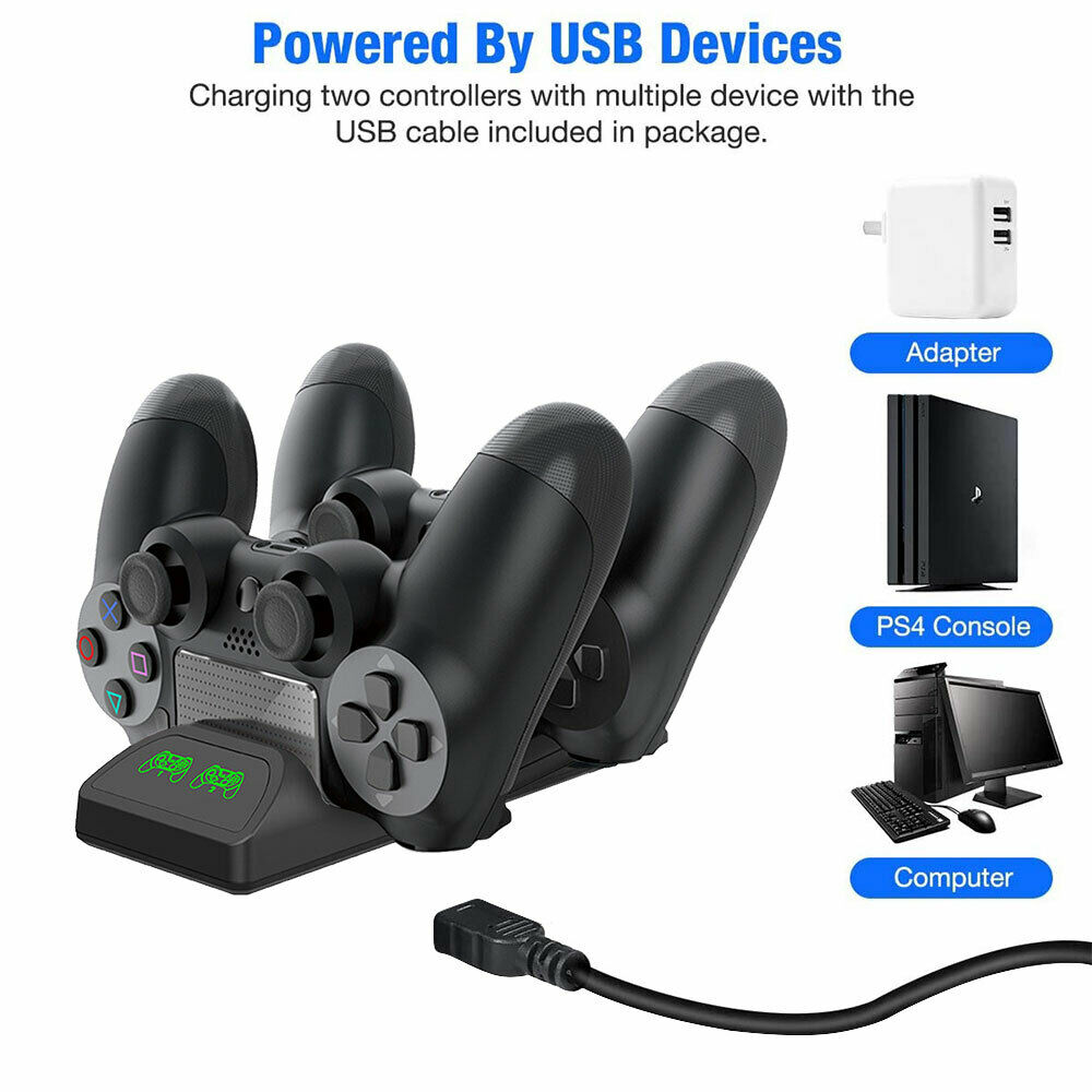 Charger Dock Holder for NS Switch Pro Game Controller Double Charge Accessories
