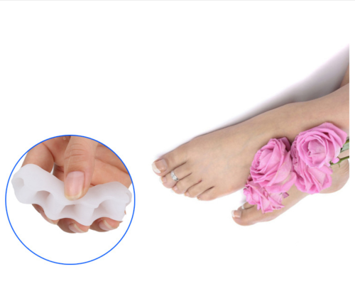2x/Set Silicone Gel Bunion Toe Corrector Orthotics Straightener Separator Pain