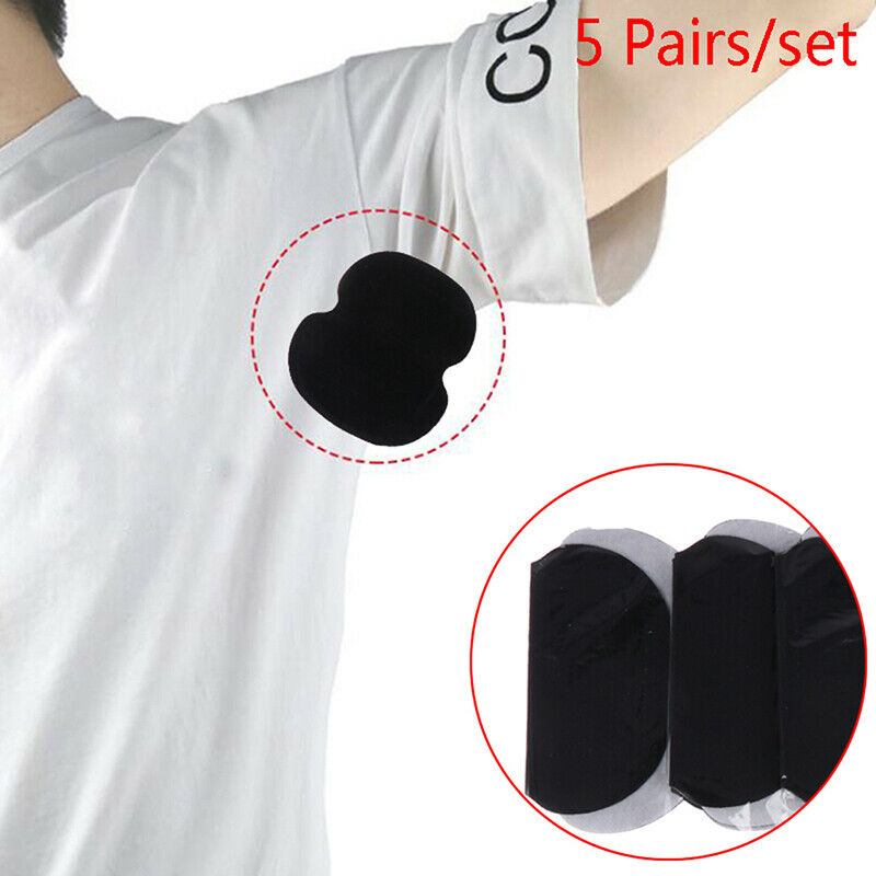 5Pairs Underarm Armpit Sweat Pads Perspiration Shield Guard Deodorant Abs.l8