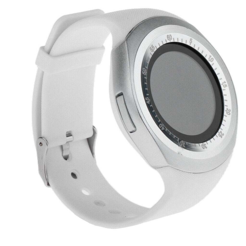 Y1 Bluetooth Smart Watch Smart Tracker Waterproof Phone Watch White