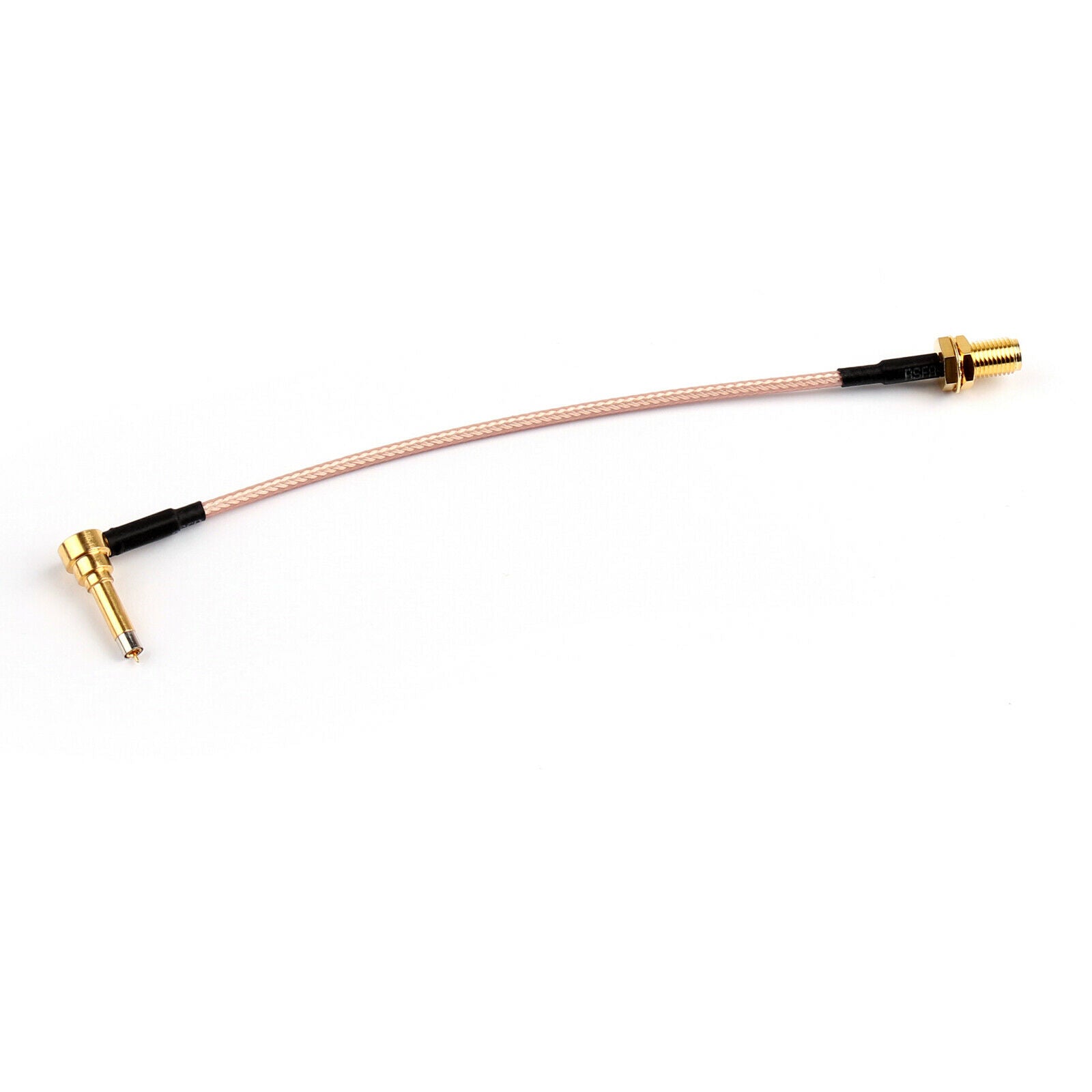 10PCS 30cm BNC Female Bulkhead to SMB Female RG316 RF Right Angle Pigtail Cable.