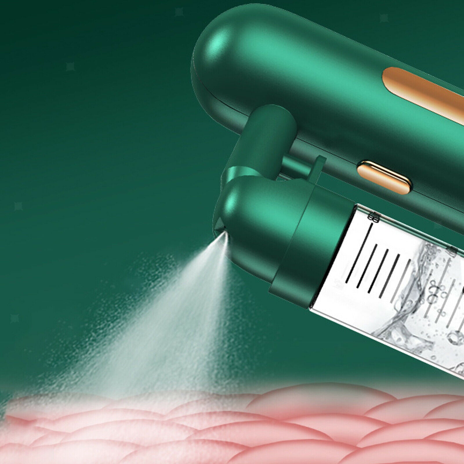 80ml Portable Oxygen Injection Nano Facial Mister Spray Sprayer Skin Care