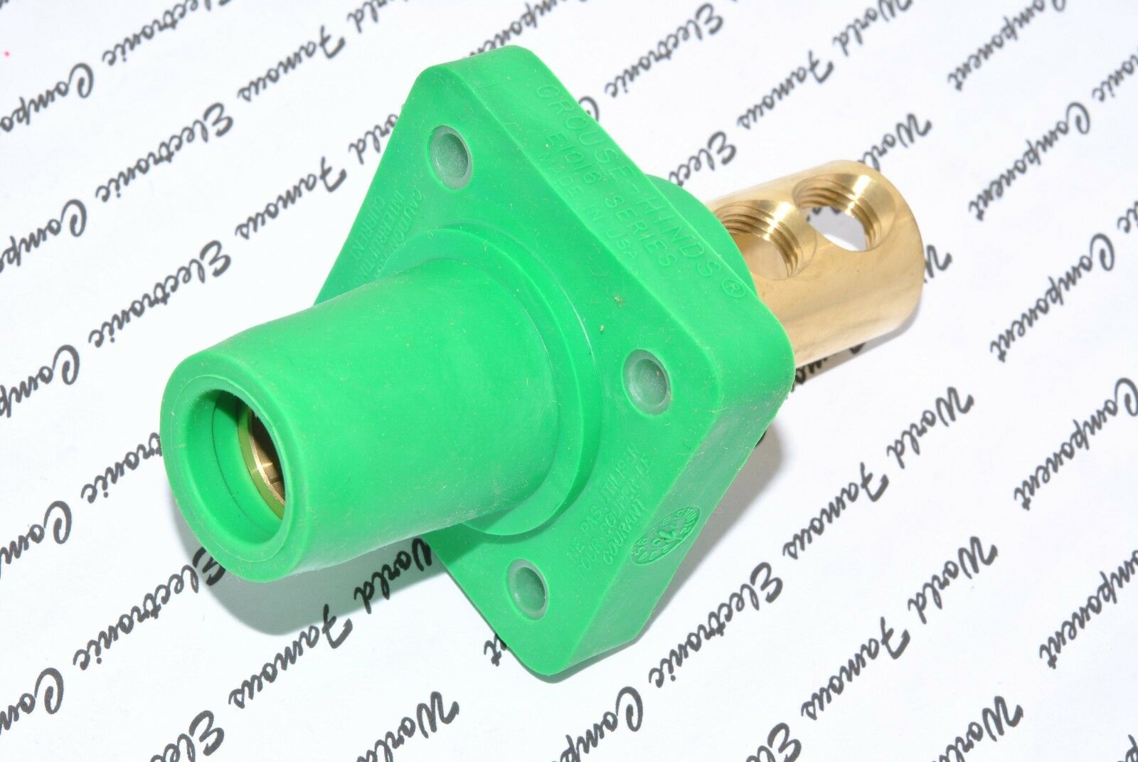 1pcs - COOPER CROUSE-HINDS E1016-1729 CAM-LOK CONNECTORS GREEN FEMALE 600V 400A
