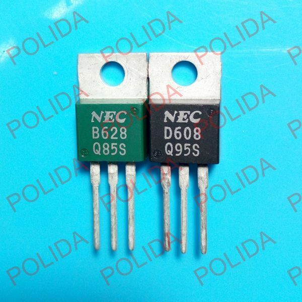 1pairs OR 2PCS  Transistor NEC TO-220 2SB628/2SD608 B628/D608