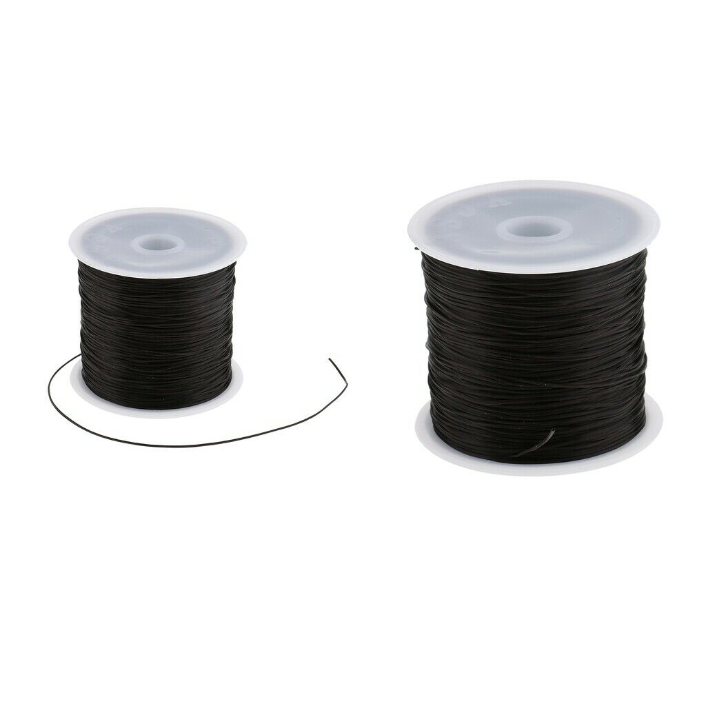2Pcs Crystal Wig Thread Sewing Beading Bracelet Necklace Making String
