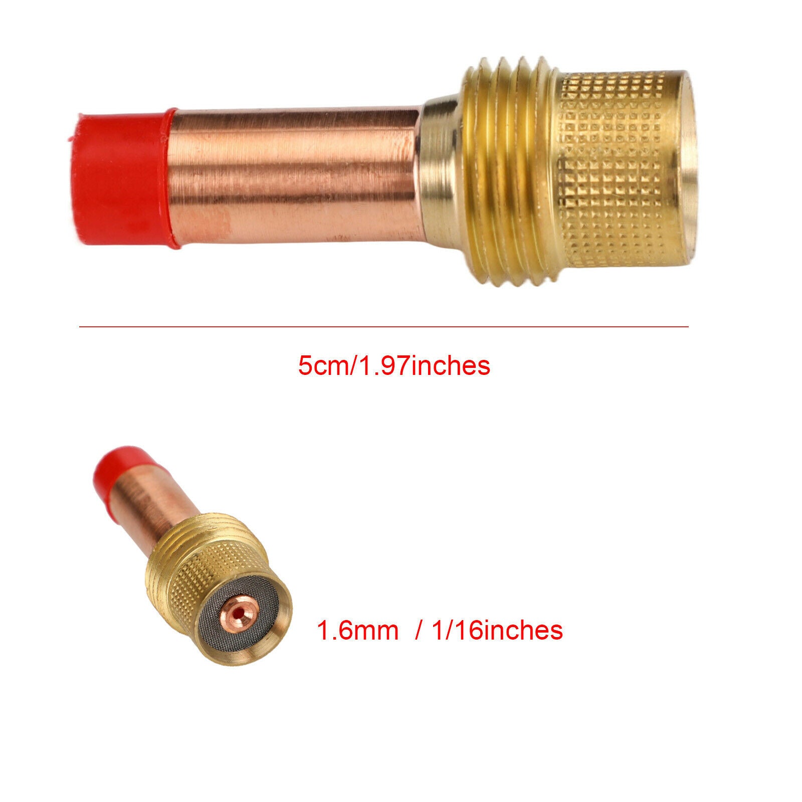 5-Pk Gas Lens Collet Body 45V25 1/16 For Tig Welding Torch 17/18/26