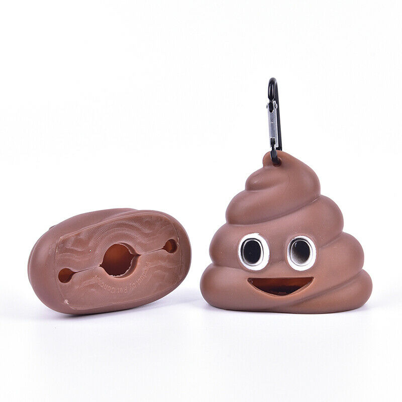 Dog Poop Bag Dispenser Eco-friendly Pet Waste Bag Holder Outdoor Dog Garb.l8
