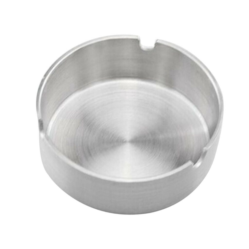 Stainless Steel Portable Car Auto Ashtray Tabletop Decoration Outdoor 8cm