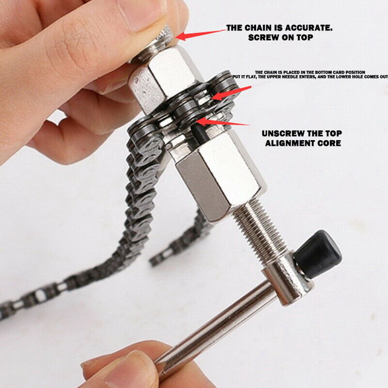 Bike Chain Breaker Bicycle Chain Link Removal Tool Bicycle Repair Chain Tool L/P